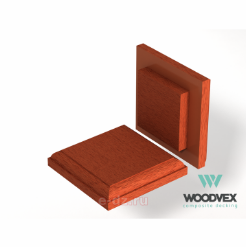 Крышка верхняя WOODVEX 125х125 Терракот