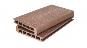 Ступени пустотелые из ДПК cерия DORSUM Светло-коричневый