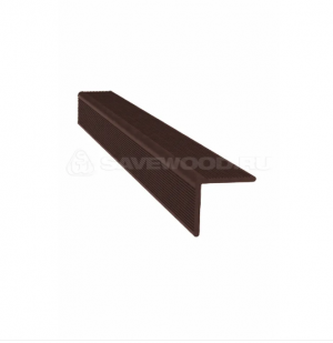 Уголок из ДПК Savewood терракот