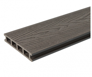 Террасная доска из ДПК пустотелая CM Decking серия VINTAGE цвет WENGE (венге,коричневый)