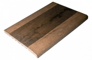 Ступень ДПК полнотелая TimberTex тик Микс