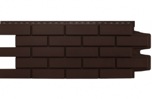 Фасадная панель Grand Line клинкерный кирпич стандарт Коричневый