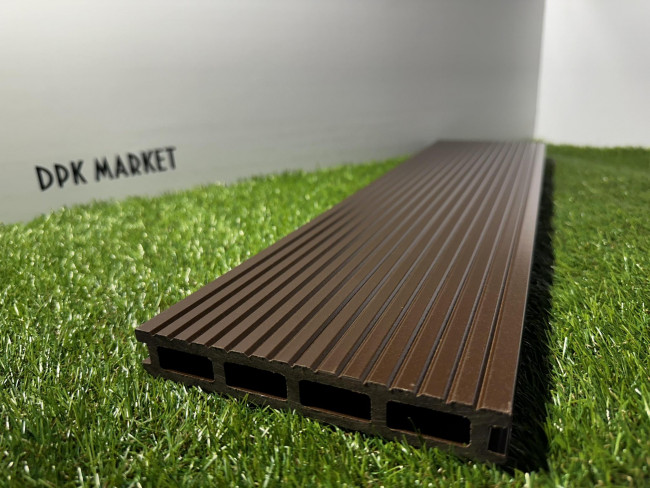 Террасная доска дпк Harvex Julia Шоколад