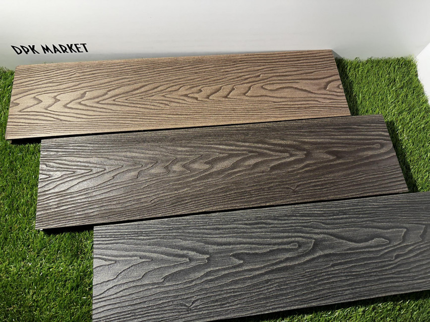 Террасная доска дпк Harvex Julia Шоколад