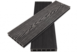 Террасная доска дпк Praktik New Графит