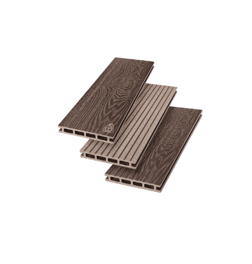 Террасная доска из ДПК Savewood Carpinus двухсторонняя терракотовый