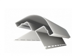 Угол Наружный (Белый) радиусный Grand Line, Я-Фасад